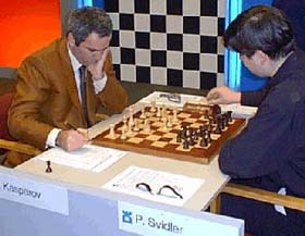 G.Kasparow - P.Swidler 