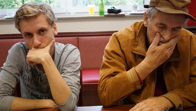 Wutti Fabjan und Felsner Johann 1.R